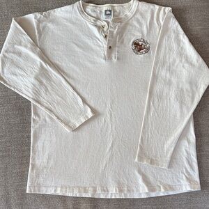 DULUTH PACK Vintage 1990’s Henley Shirt Size Large EUC!